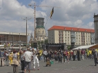 13:20 Dynamo-Fahne h�her als die Frauenkirche !!!