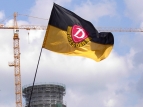 13:22 Dynamo-Fahne �ber der Frauenkirche !!!