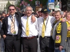 16:11 Pr�sident Rudi (2.v.l.) und der Oberb�rgermeister von Dresden (1.v.r.)